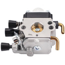 Hipa C1Q-S63 FS55R Carburetor Kit for Stihl FS 55 R 55RC FS38 FS45 FS46 FS80 FS85 FS80R FS85R FC85 String Trimmer Brushcutter # 4137-120-0606-4