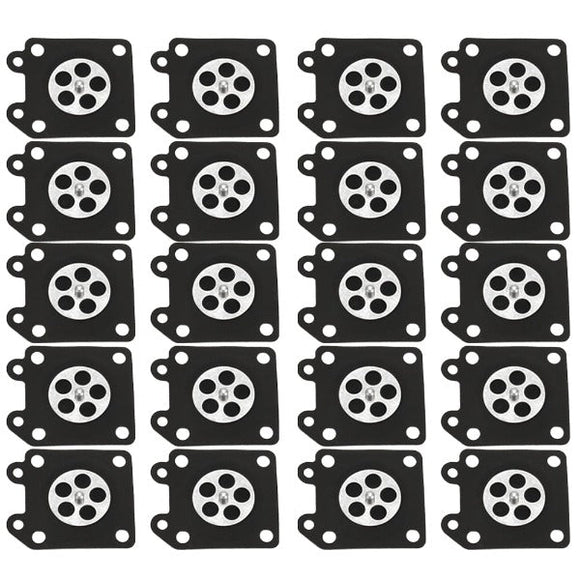 Hipa 20x Metering Diaphragm Assembly for 95-526-9 95-526-9-8 8101 615-334,95-526 WA WT WY WZ Series Carburetor for Walbro WA-15-1 WA-17-1 WA-18-1