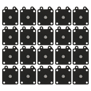 Hipa 20x Metering Diaphragm Assembly for 95-526-9 95-526-9-8 8101 615-334,95-526 WA WT WY WZ Series Carburetor for Walbro WA-15-1 WA-17-1 WA-18-1 - 0