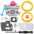 C1Q-W38 Carburetor Kit For Husqvarna 28cc 128L 128LD 128LDX 128RJ 125L 125R 125LDX Weed Trimmer Replace 545081848 545081850 With Adjusting Tool-1
