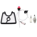 Hipa 5451121-01 Air Filter Kit for Husqvarna 125B 125BX 125BVX 28CC 2-Stroke Leaf Blower-1
