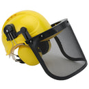 Hipa 563474 Chainsaw Helmet With Visor 51-63cm Head Circumference Industrial Forestry Safety Helmet For Chainsaw Trimmer Pole Pruner-1