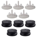 5-Pack Primer Bulb Kit For Toro CCR1000 CCR2000 CCR2400 2450 CCR3000 CCR3650 Replace Toro Lawnboy 44-2750 66-7460 Snowblower-1