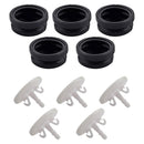 5-Pack Primer Bulb Kit For Toro CCR1000 CCR2000 CCR2400 2450 CCR3000 CCR3650 Replace Toro Lawnboy 44-2750 66-7460 Snowblower-2