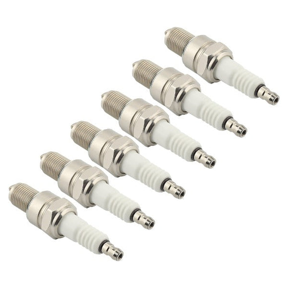 Hipa 6 Pack BPR6ES #7131 Spark Plugs Fit Kawasaki 92070-1025 TORO ATV MOTORCYCLE