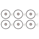 Hipa 6-pack Needle and Seat Carburetor Rebuild Kit for Tecumseh 631021 631021B 631021A V40 V50 V60 VM80 H30 VM100 HMSK HSSK LEV LH LV OH195 OHH OHM120 OVRM120 Engine-2