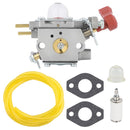 Hipa 753-06288 Carburetor Kit For Troy-Bilt TB2040XP TB2044XP TB2MB TB430 Trimmer Remington RM430 Murray M25B MS2550 MS2560 Leaf Blower # 753-08984-2