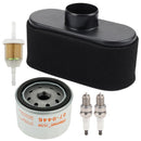 Hipa 11013-0752 Tune Up Kit for Kawasaki FR691V FS481V FR651V FR730V FS541V FS600V FS651V FS691V FS730V Engine Mower Air Filter Oil Filter-2
