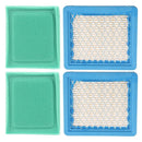 Hipa 36046 Air Filter 36634 Pre Filter for Tecumseh Ohh60 Ohh50 Ohh55 Ohh65 Oh95 Oh195 Vlv50 Vlv55 Vlv60 Vlv66 Vlv126 4 & 5.5 Hp Engine Lawn Mower (2 Pack)-1