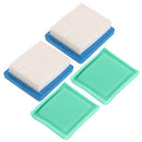 Hipa 36046 Air Filter 36634 Pre Filter for Tecumseh Ohh60 Ohh50 Ohh55 Ohh65 Oh95 Oh195 Vlv50 Vlv55 Vlv60 Vlv66 Vlv126 4 & 5.5 Hp Engine Lawn Mower (2 Pack)-2