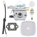 Carburetor Kit for Echo GT2000 GT2100 GT2400 GT2000SB GT2000R SRM2100 SRM2100SB SRM2110 Trimmer Replace C1U-K29 C1U-K47 C1U-K52 12520013312-2