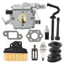 Hipa WT-215 025 Carburetor Kit For Stihl MS250 MS250C 021 MS210 023 MS230 MS 250 45.4CC Wood Boss Chainsaw # 1123 120 0605 WT-286-1