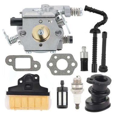 Hipa WT-215 025 Carburetor Kit For Stihl MS250 MS250C 021 MS210 023 MS230 MS 250 45.4CC Wood Boss Chainsaw # 1123 120 0605 WT-286