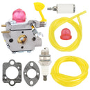Carburetor Kit For Poulan Pro BVM200VS PPB430VS VS2000BV 25cc 2-Stroke Leaf Blower # Replace WT-847 545081831-2