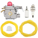 Hipa Carburetor Kit For Husqvarna Weed Eater PE550 GE21 Gas Edger Replace 530071634 530069654 WT-630-1
