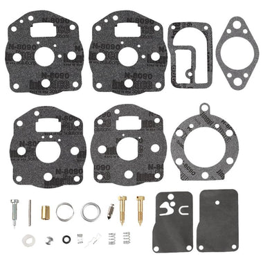 Carburetor Rebuild Kit for Briggs & Stratton 694056 402707 422437 422442 422445 Engine Toro 30116 Lawn Mower Replace 394502 491539 - 0