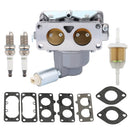 Hipa MIA10632 Carburetor Kit Fit John Deere LA120 LA130 LA135 LA140 LA145 LA150 Z425 Z255 Z425 Lawn Tractor for BS 791230 799230 699709 499804-2