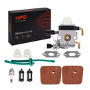 Hipa Carburetor Kit For Stihl FS76 FS74 FS80 28CC Weedeater FC72 Edger FS72 Trimmer Parts Compatible with 4137 120 0614-1