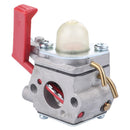 Carburetor Kit for Homelite UT20760 UT20764 UT20769 US20751 UT15180 UT15176 B25C D725CD D825SB String Trimmer Replace C1M-W44 984534001-10