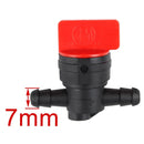 5-Pack 1/4-inch Inline Fuel Cut off Shut Off Valve for 493960 494768 698183 Oregon 07-406 for John Deere AM36141 AM107340 Toro 54-3150 1-603770-7