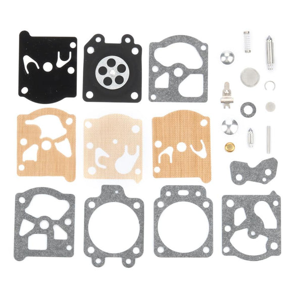 Carburetor Rebuild Kit for K20-WAT STHIL FS36 FS40 FS44 Echo Homelite Husqvarna Chainsaw String Trimmer Walbro WAT WT WA Series Carb Gasket