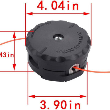 SRM225 High Speed-Feed 400 Trimmer Head for Echo PAS225 SRM230 SRM210 SRM211 PAS210 PAS230 PAS260 Weedeater # 99944200902 Bump Head - 0