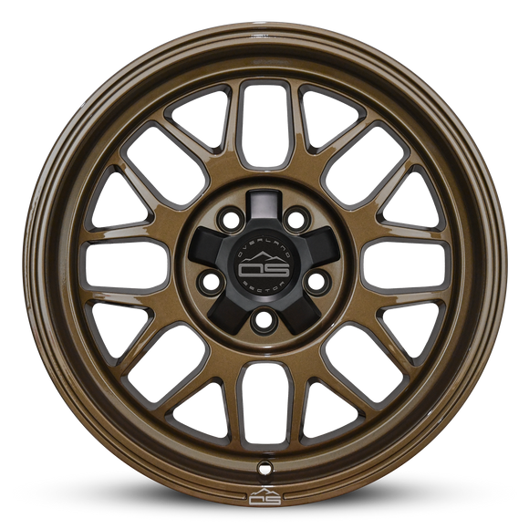Overland Sector Hyperdrive Flow Formed 17x8.5 +25 5x108/5x114.3 73.1mm All Gloss Bronze