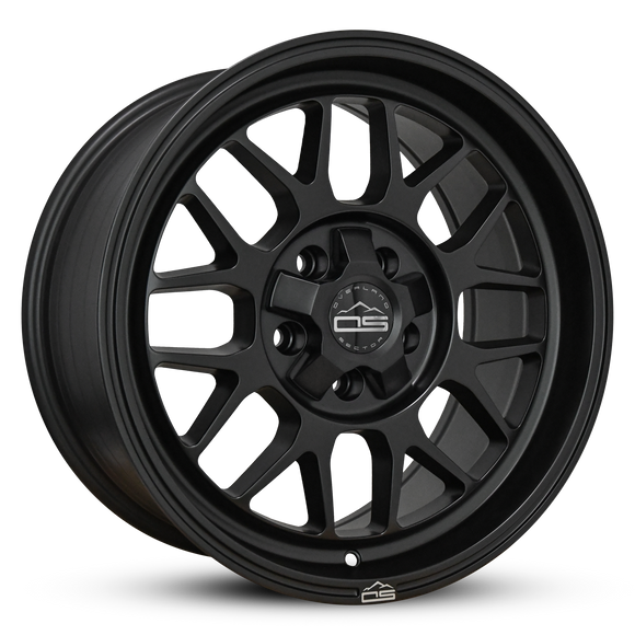 Overland Sector Hyperdrive Flow Formed 17x8.5 +25 5x108/5x114.3 73.1mm All Satin Black