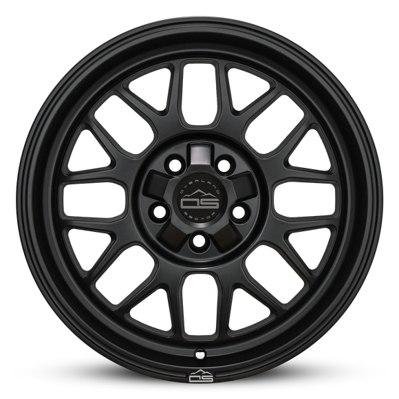 Overland Sector Hyperdrive Flow Formed 17x8.5 +25 5x108/5x114.3 73.1mm All Satin Black