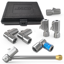Lightning™ Tire Air Chuck Starter Kit - Patented | Open Flow, 1/4" F-NPT (Set of 7)-1