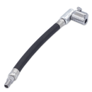 Lightning L2X Tire Inflator Hose Extension Self-Locking Nozzle | Patented Lock-on Air Hose Adapter for Tire Pumps (Open Flow)-1