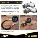 Lightning™ L2-Series Tire Air Chuck | Open Flow, 1/4" F-NPT (2 Pack)-7