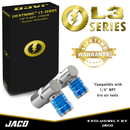 Lightning™ L3-Series Bike Tire Air Chuck - 1/4" F-NPT (Presta + Schrader Valves) | Open Flow (2 Pack)-8