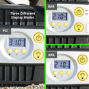 SmartPro™ 12v Digital Tire Inflator Pump - 100 PSI | Portable Tire Air Compressor-6