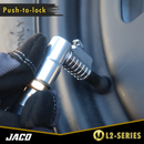 Lightning™ L2-Series Tire Air Chuck | Open Flow, 1/4" F-NPT (2 Pack)-6