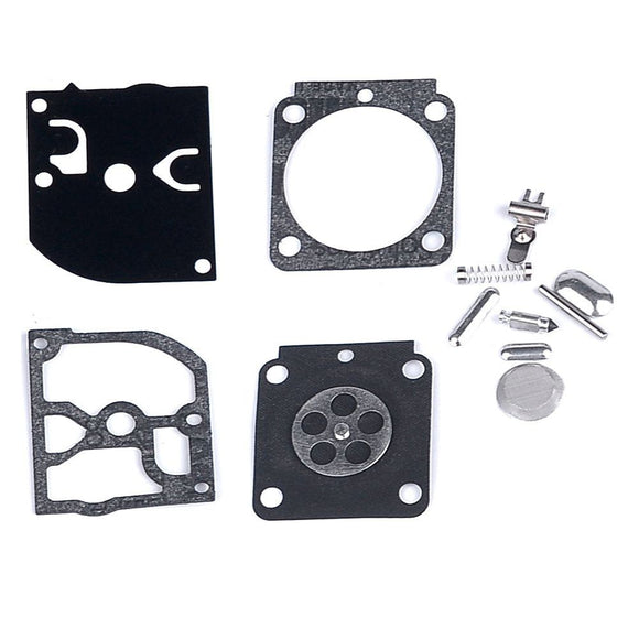 Hipa RB-100 Carburetor Rebuild Kit for STIHL FS55 FS38 BG45 HS45 MM55 & Mini Tiller 4137 EMU Trimmer Blower with Primer Bulb