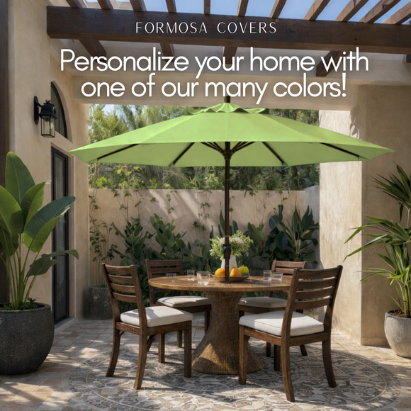 9ft Market Patio Umbrella 8 Rib Replacement Canopy Seafoam Green