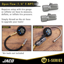 Lightning™ S-Series Tire Air Chuck | Open Flow, 1/4" F-NPT (2 Pack)-6