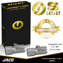 Lightning™ S-Series Tire Air Chuck | Open Flow, 1/4" F-NPT (2 Pack)-7