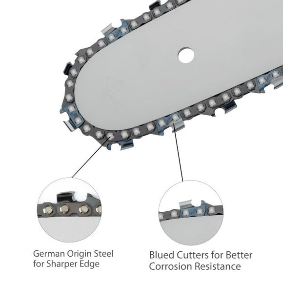 16 Inch Full chisel Chain .325 .063 62 DL For Stihl MS250 MS210 MS230 MS230C MS250C 012 021 025 Gas Chainsaw - Low kickback