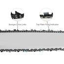 Hipa 14 Inch Low Kickback Chain 3/8 LP .043 52 DL for S52 Worx WG384 Husqvarna H38-52 120i 136Li 436Li EGO CS1401 CS1400 RYOBI RY40502 Chainsaw-7