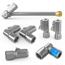 Lightning™ Tire Air Chuck Starter Kit - Patented | Open Flow, 1/4" F-NPT (Set of 7)-2