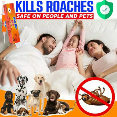 Strong Cockroach Killing Gel Bait Clear Cockroach Medicine Whole Nest End House Quick Kill Catcher Cockroach Killer Home Use - 0