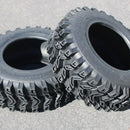 Antego 13x4.00-6 ATW-046 directional 2-ply snow blower tire, single tire side view for 2-pack listing