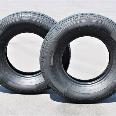 Antego ST225/75R15 Load Range E radial trailer tire only, product image for 2-pack listing