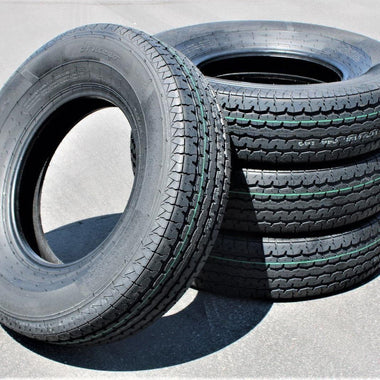 Antego ST225/75R15 Load Range E radial trailer tire only, product image for 4-pack listing