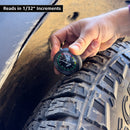 TreadPro Tire Tread Depth Gauge, Dial Type (Reads in 1/32 inch)-3
