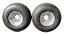 Antego 215/60-8 Load Range C trailer tire on galvanized 8x7 five-lug wheel, product image for 2-pack listing