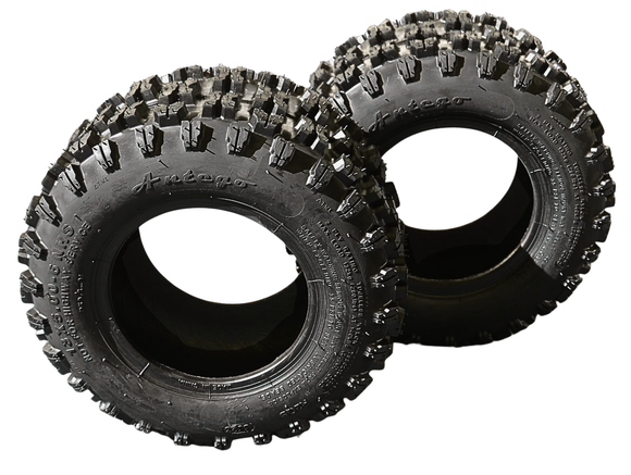 Antego 13x5.00-6 ATW-053 non-directional 2-ply snow blower tire, primary product view for 2-pack listing