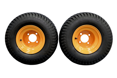 Antego 18x8.50-8 ATW-003 rear mower assembly on Cat’s Eye Gold wheel compatible with Scag 481867, 2-pack listing